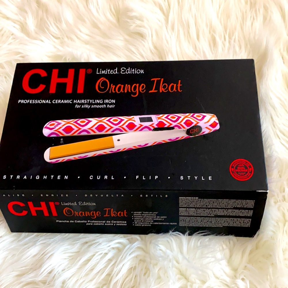 CHI limited edition hairstyling iron.